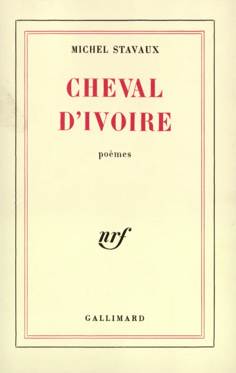 Cheval d'ivoire - Michel Stavaux