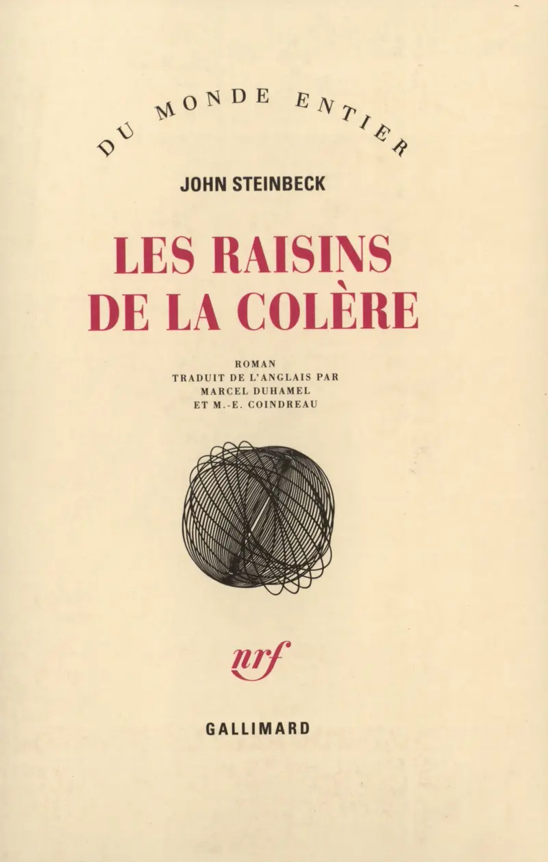 Les raisins de la colère - John Steinbeck