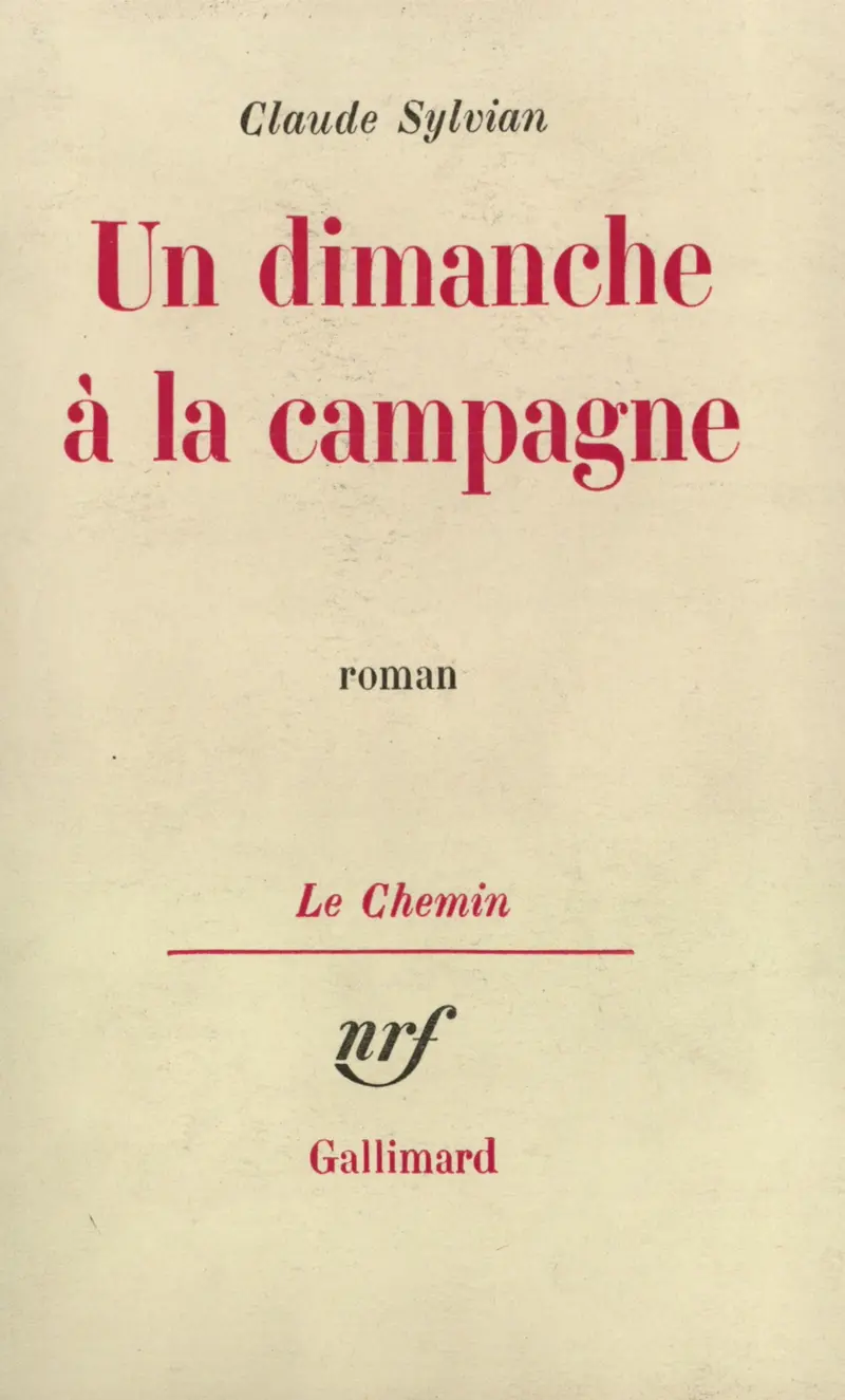 Un dimanche à la campagne - Claude Sylvian