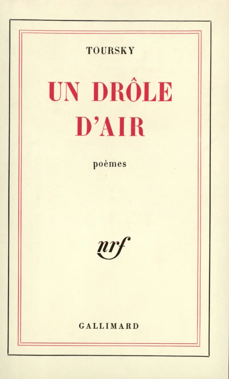 Un drôle d'air - Toursky