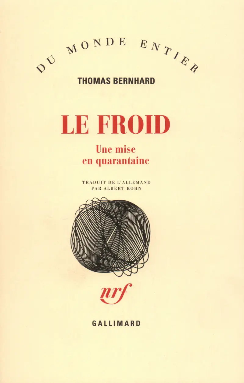 Le froid - Thomas Bernhard