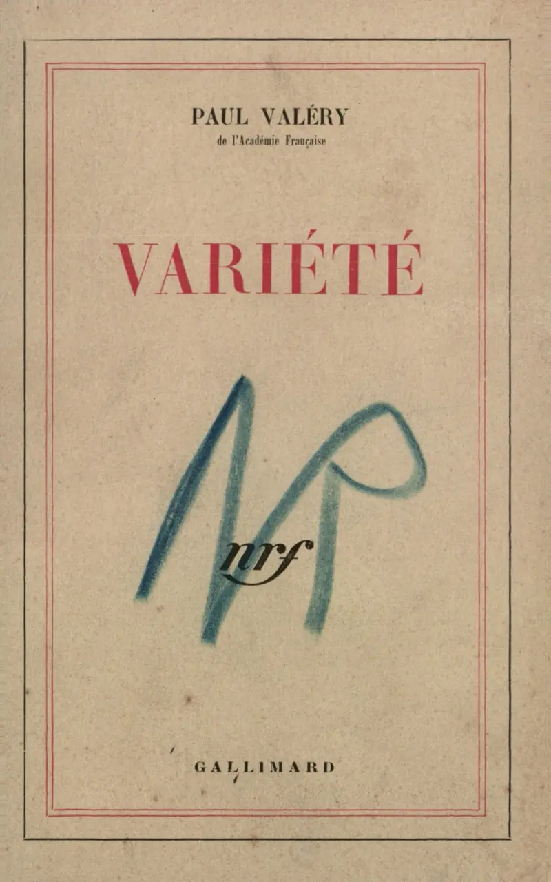 Variété - 1 - Paul Valéry