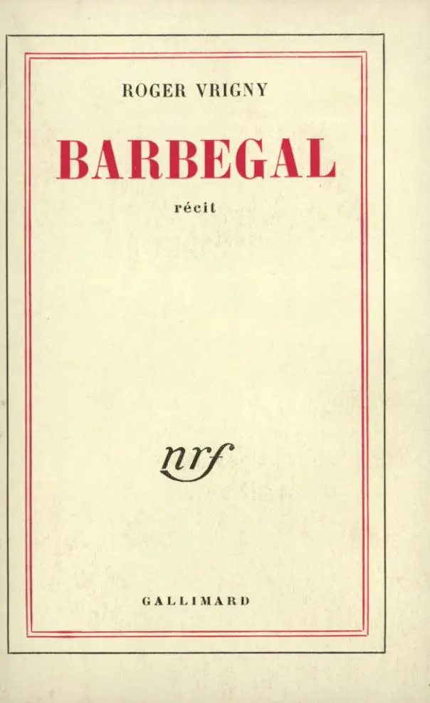 Barbegal - Roger Vrigny