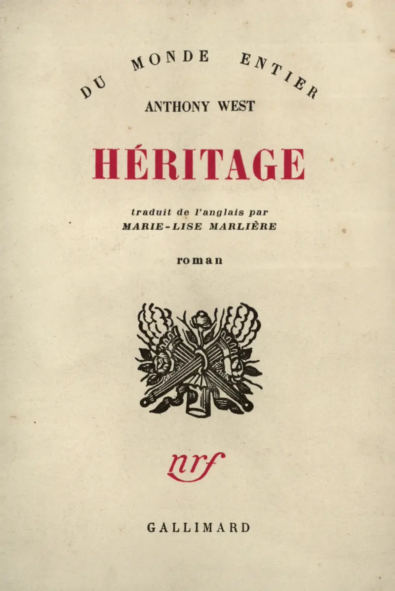 Héritage - Anthony West