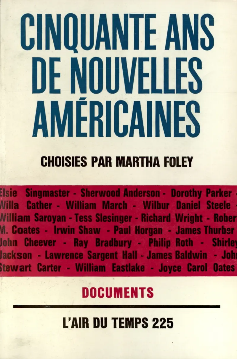 Cinquante ans de nouvelles américaines - Collectif