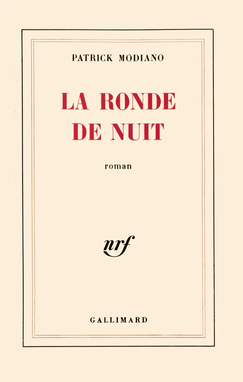 La ronde de nuit - Patrick Modiano