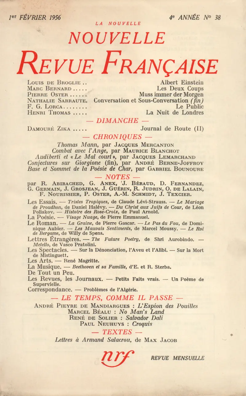 La Nouvelle Nouvelle Revue Française - Collectif