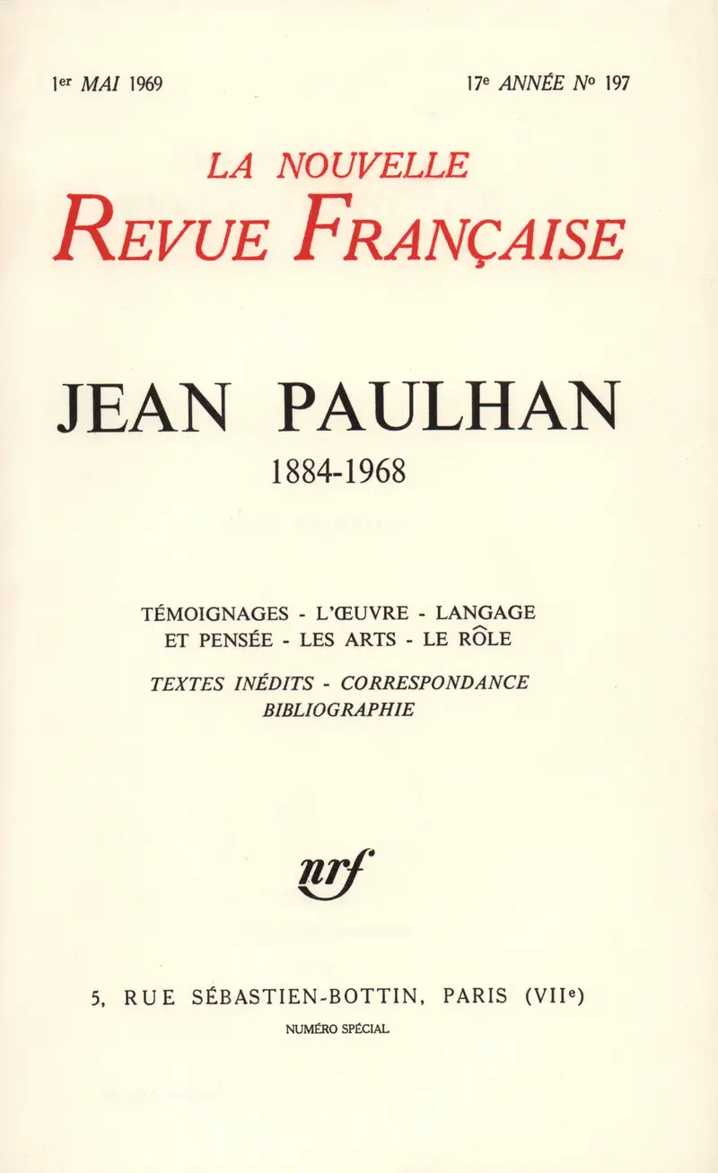 Jean Paulhan - Collectif