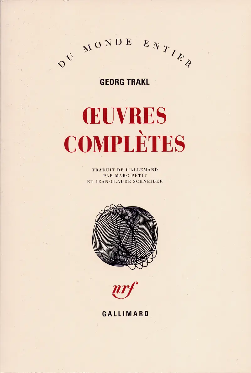 Œuvres complètes - Georg Trakl