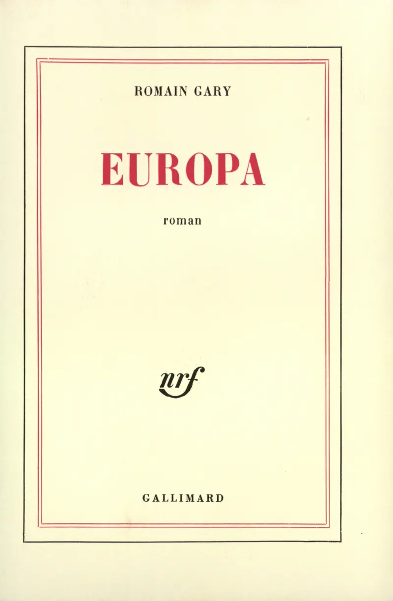 Europa - Romain Gary
