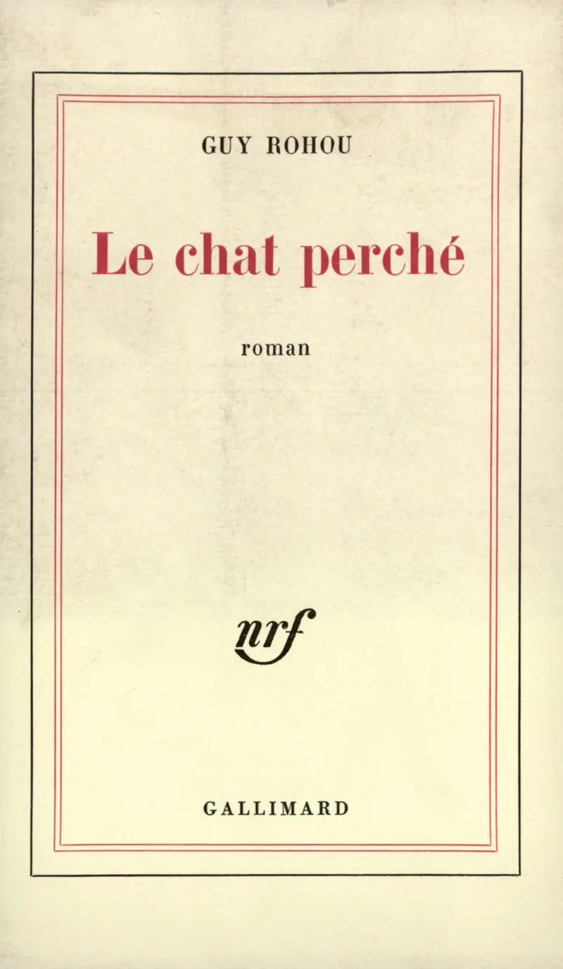 Le Chat perché - Guy Rohou