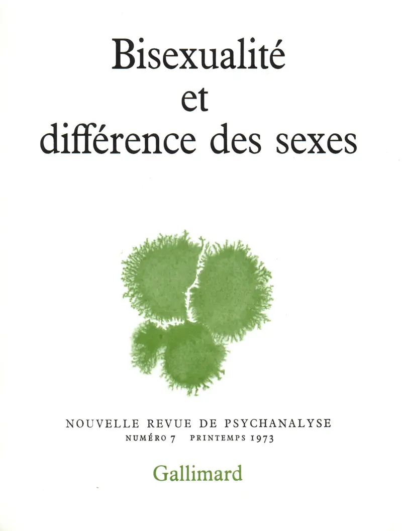 Bisexualité et différence des sexes - Collectif
