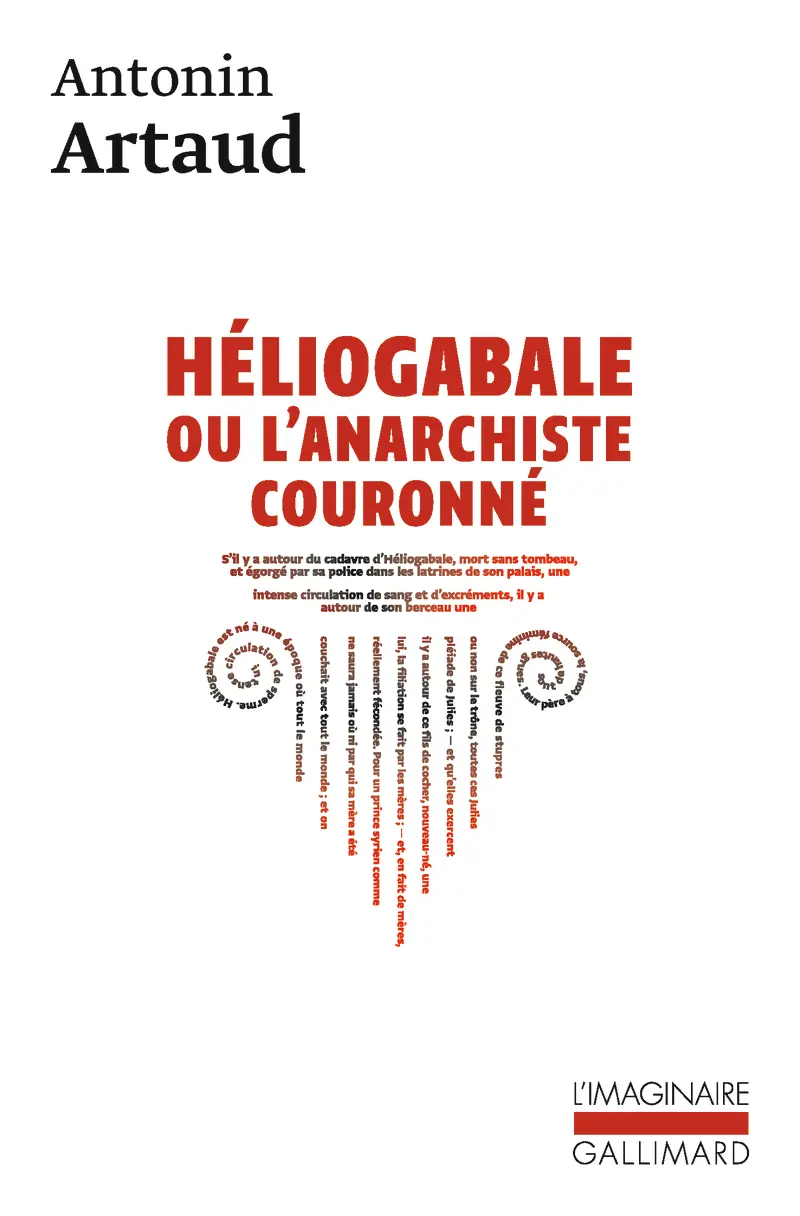 Héliogabale ou l'anarchiste couronné - Antonin Artaud
