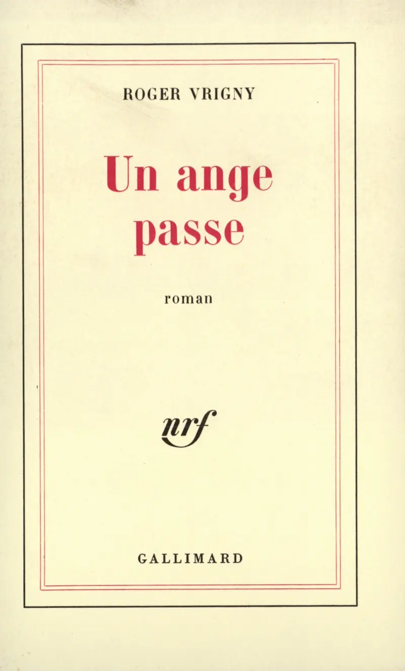 Un ange passe - Roger Vrigny