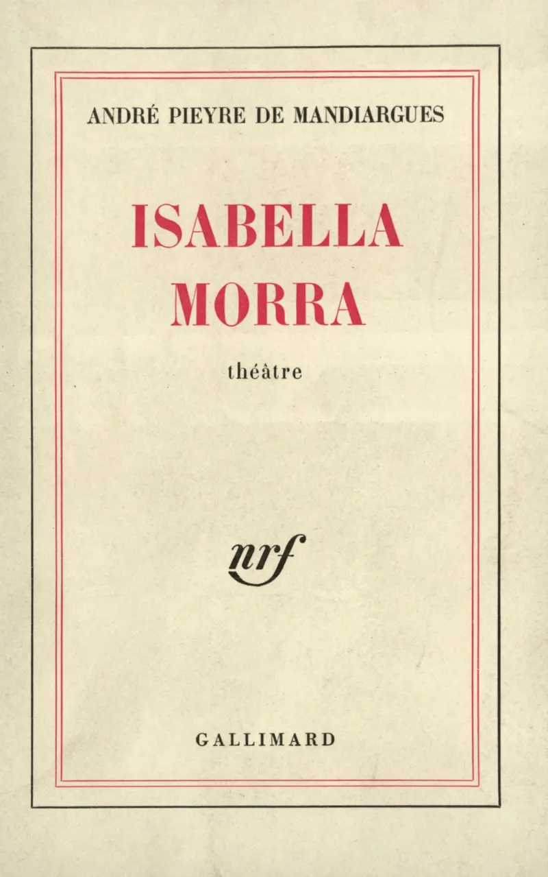 Isabella Morra - André Pieyre de Mandiargues
