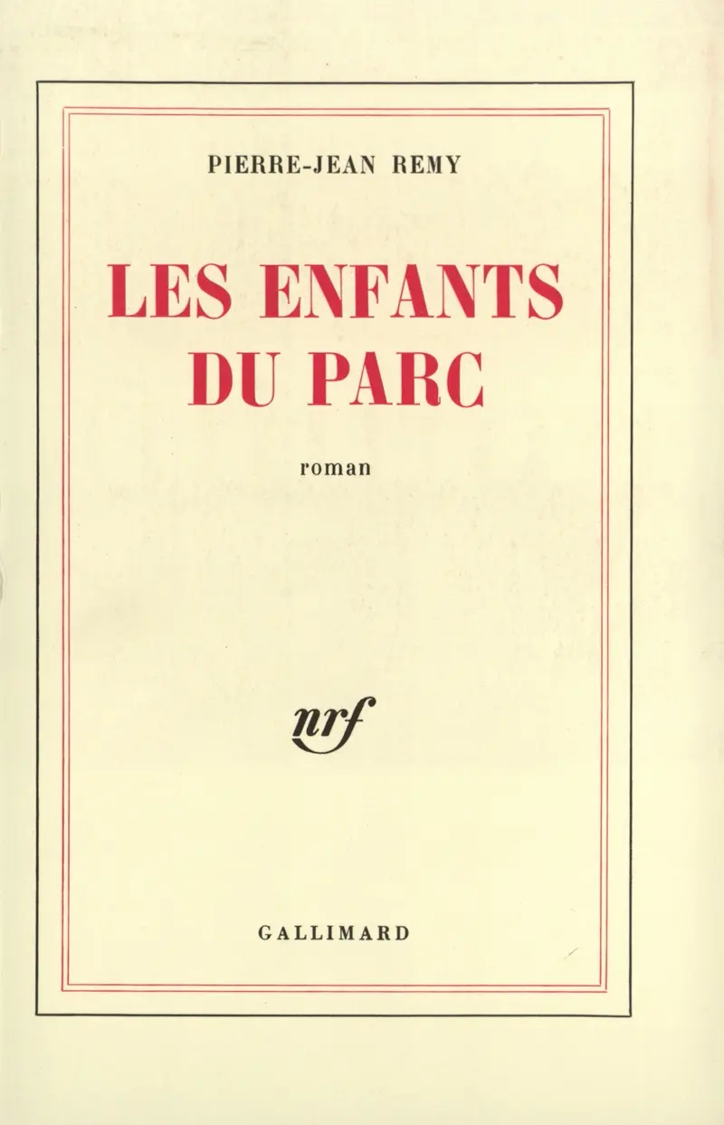 Les enfants du parc - Pierre-Jean Remy