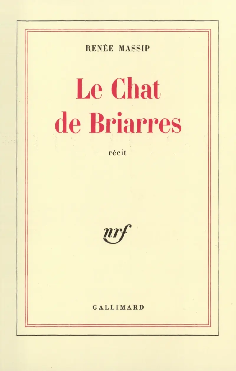 Le Chat de Briarres - Renée Massip