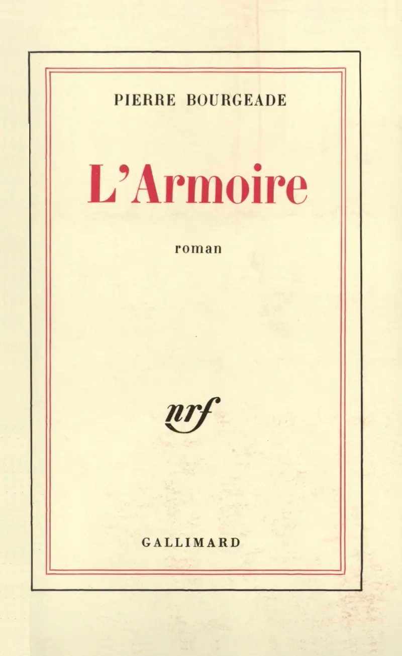 L'armoire - Pierre Bourgeade