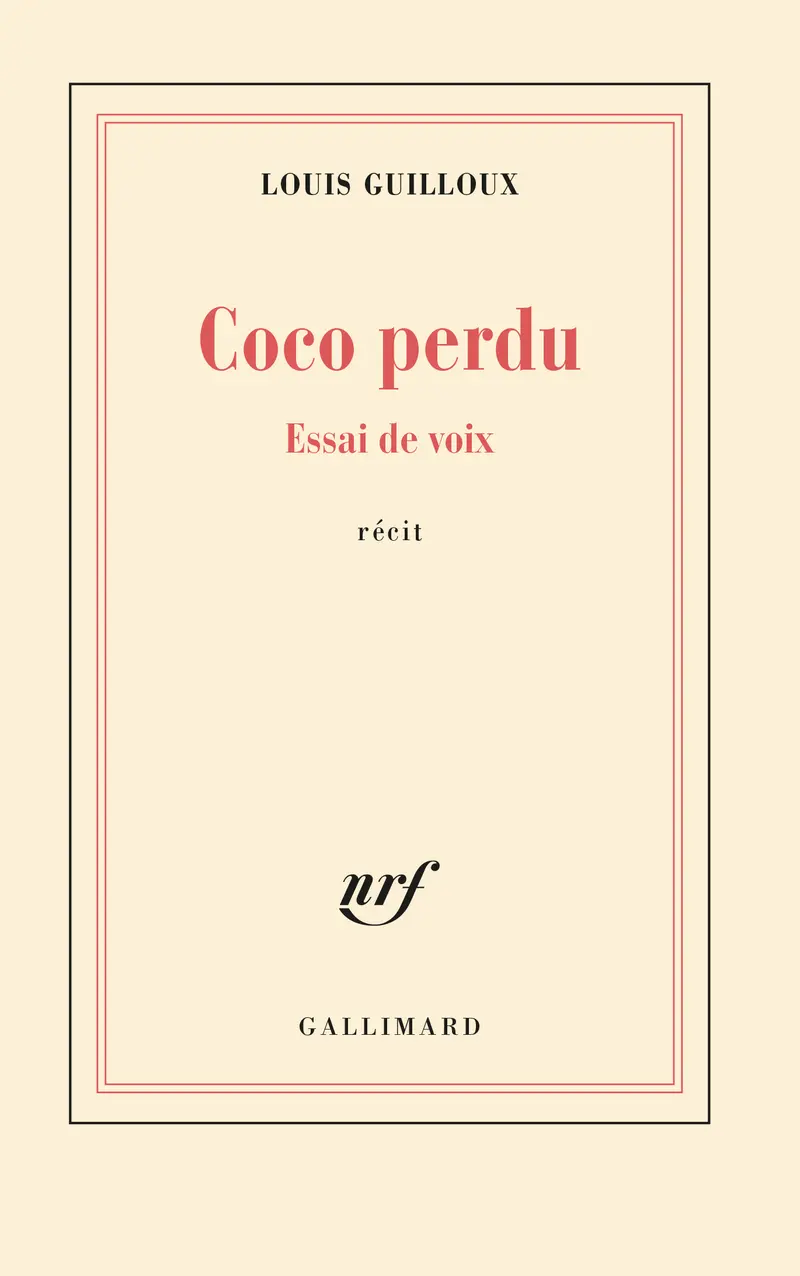 Coco perdu - Louis Guilloux