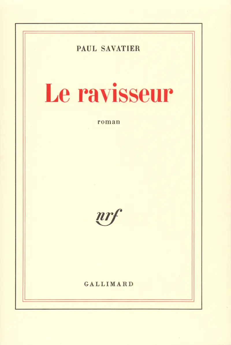 Le Ravisseur - Paul Savatier