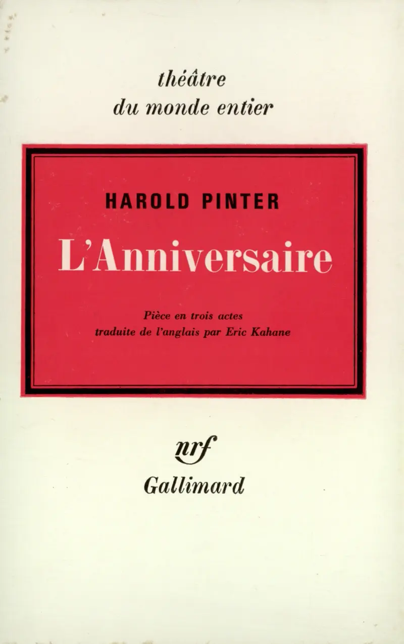 L'Anniversaire - Harold Pinter