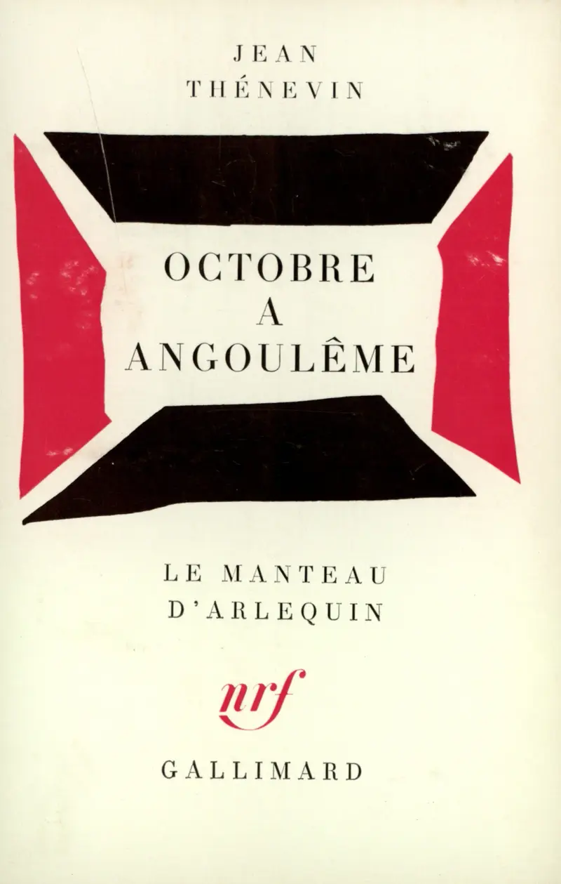 Octobre à Angoulême - Jean Thénevin