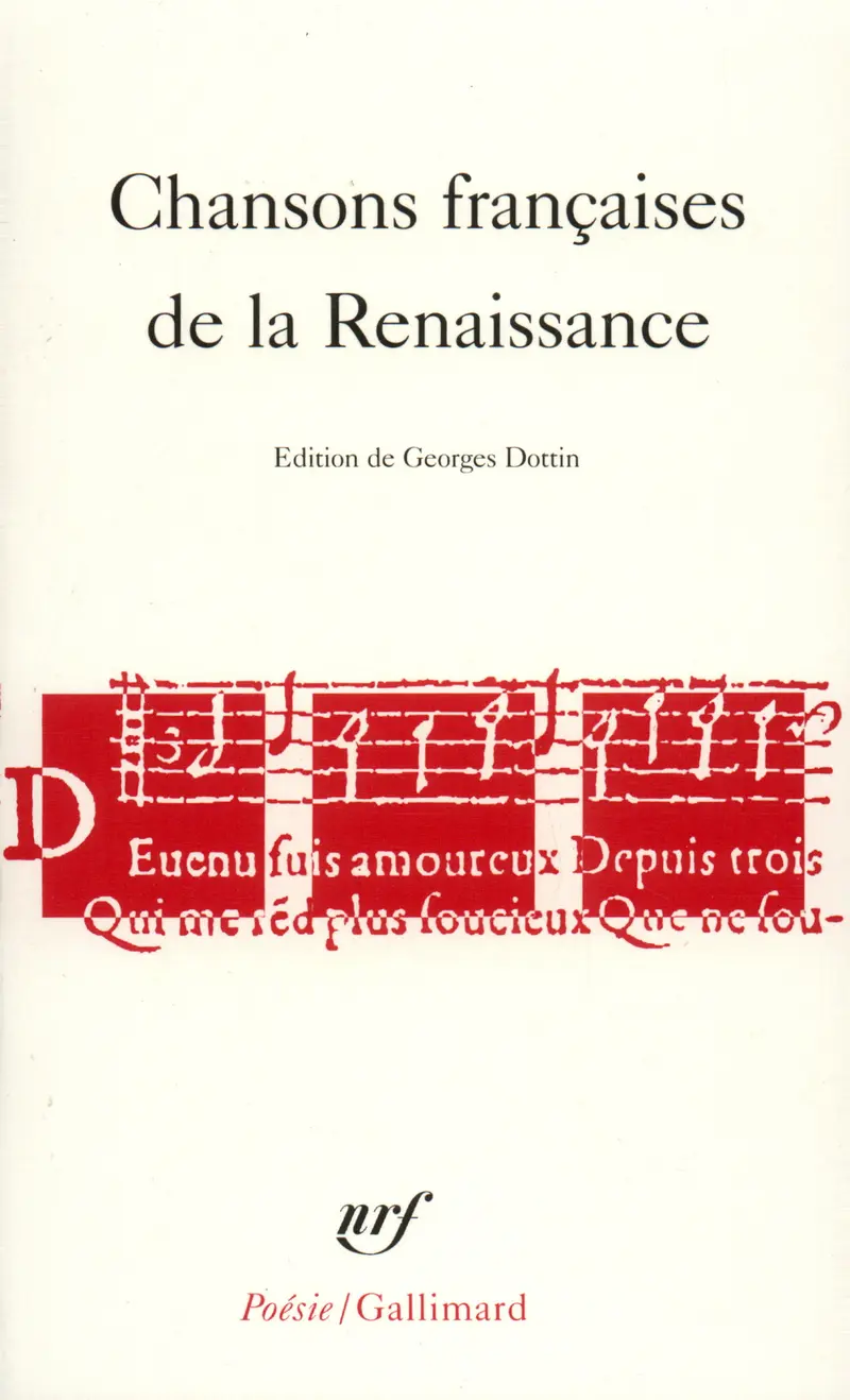Chansons françaises de la Renaissance - Collectif