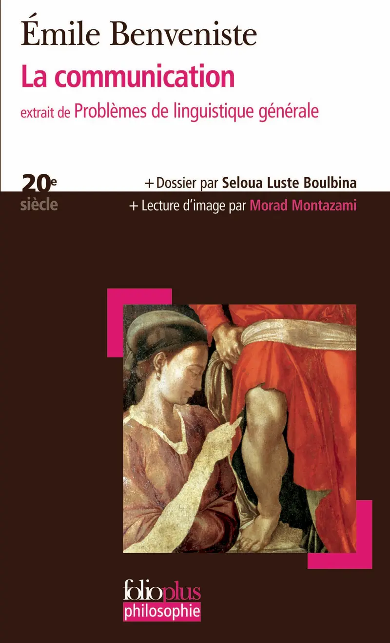 La communication - Émile Benveniste