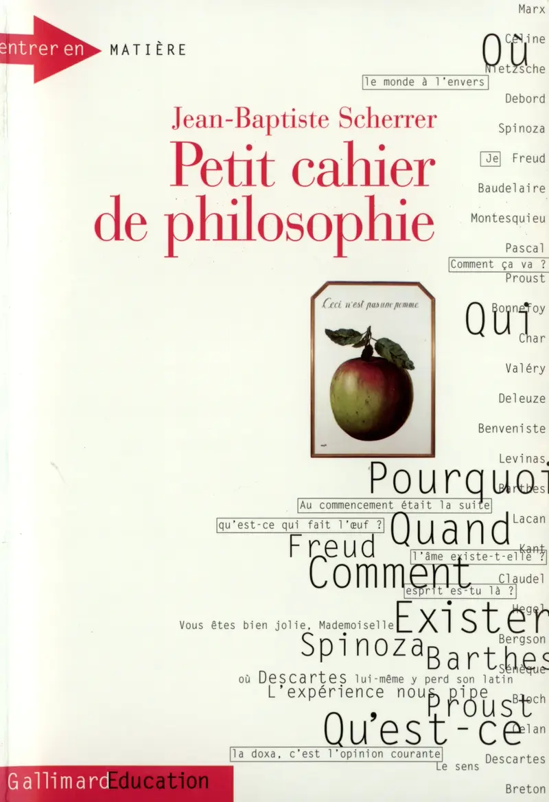 Petit cahier de philosophie - Jean-Baptiste Scherrer
