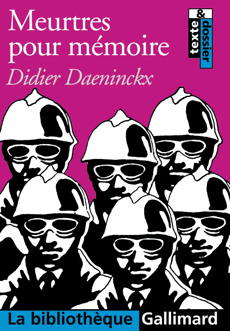 Meurtres pour mémoire - Didier Daeninckx