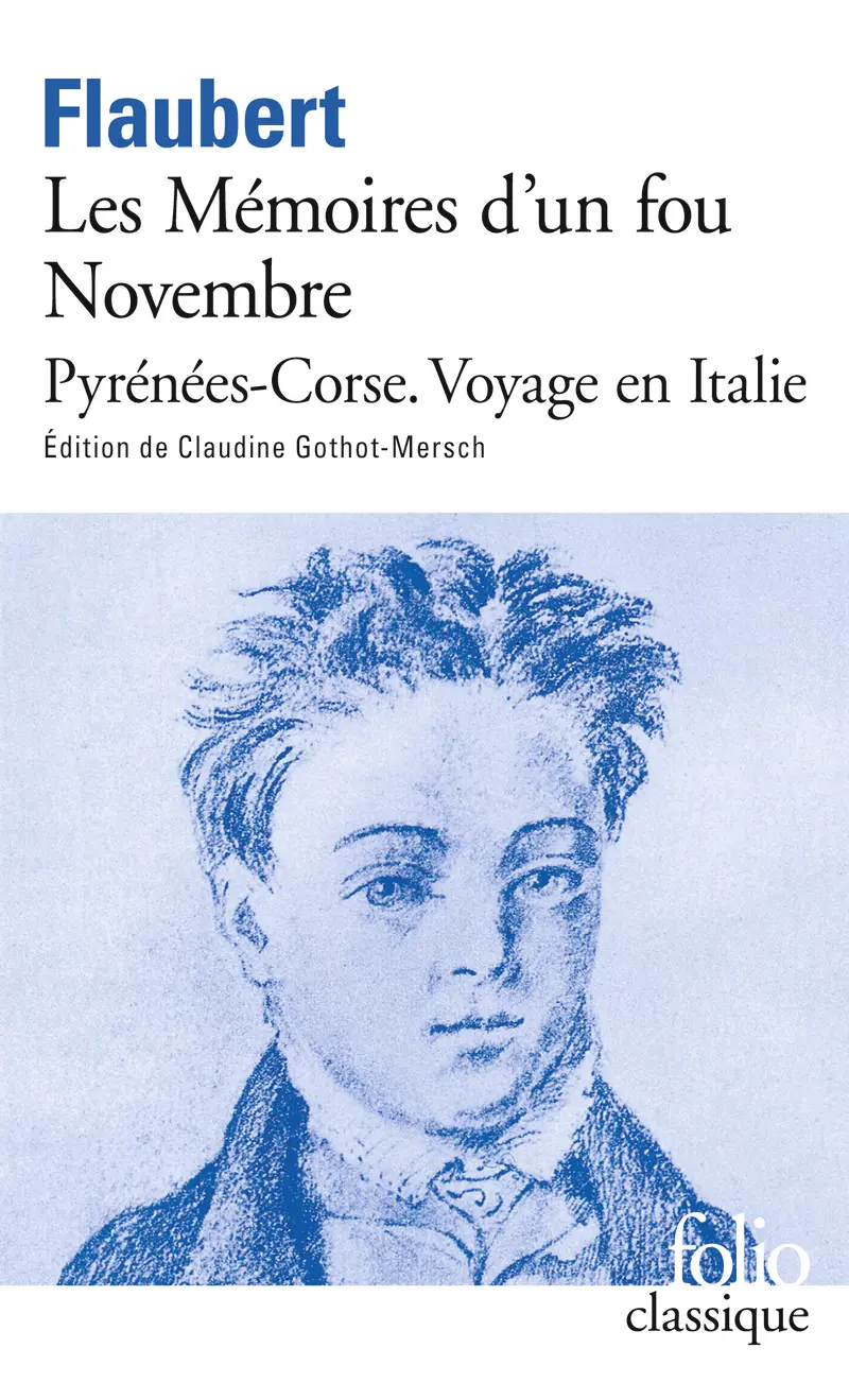 Les Mémoires d'un fou – Novembre – Pyrénées-Corse – Voyage en Italie - Gustave Flaubert