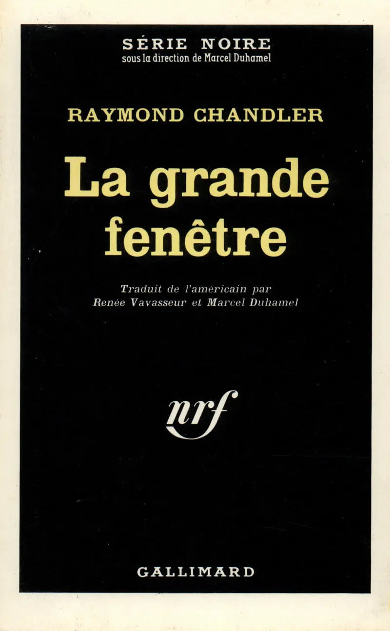 La grande fenêtre - Raymond Chandler