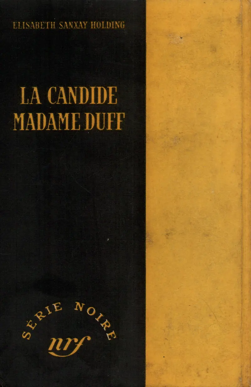 La candide Madame Duff - Elisabeth Sanxay Holding
