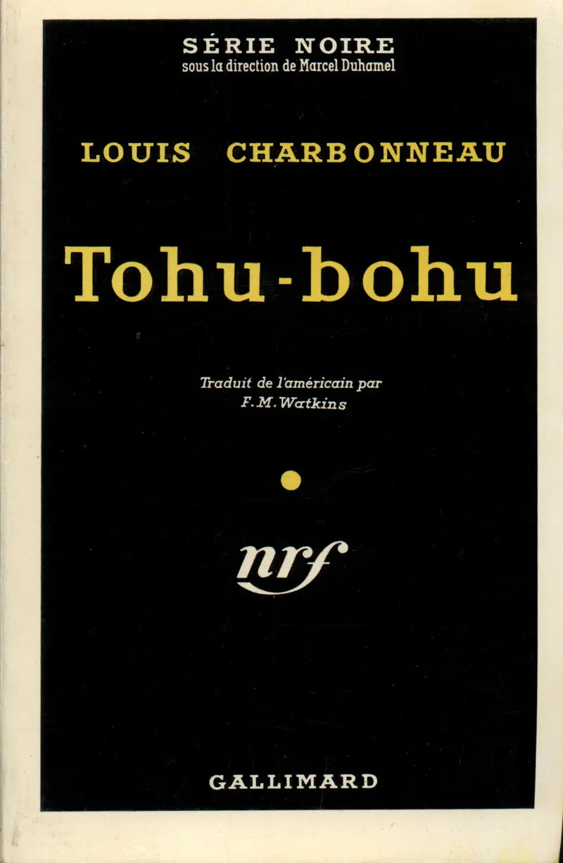 Tohu-bohu - Louis Charbonneau