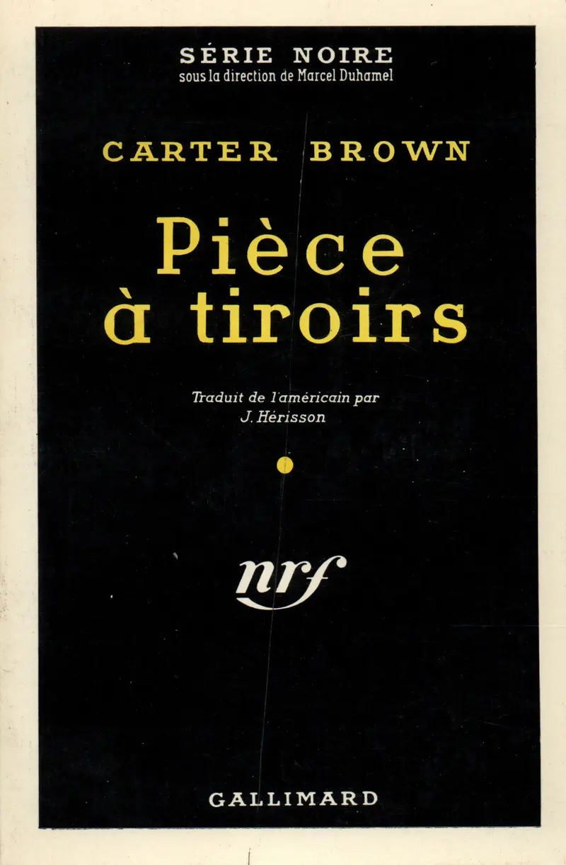 Pièce à tiroirs - Carter Brown