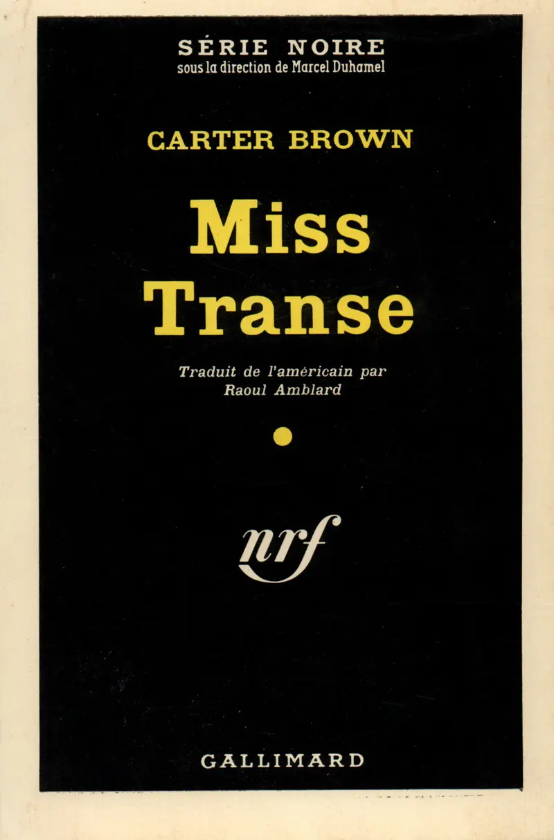 Miss Transe - Carter Brown