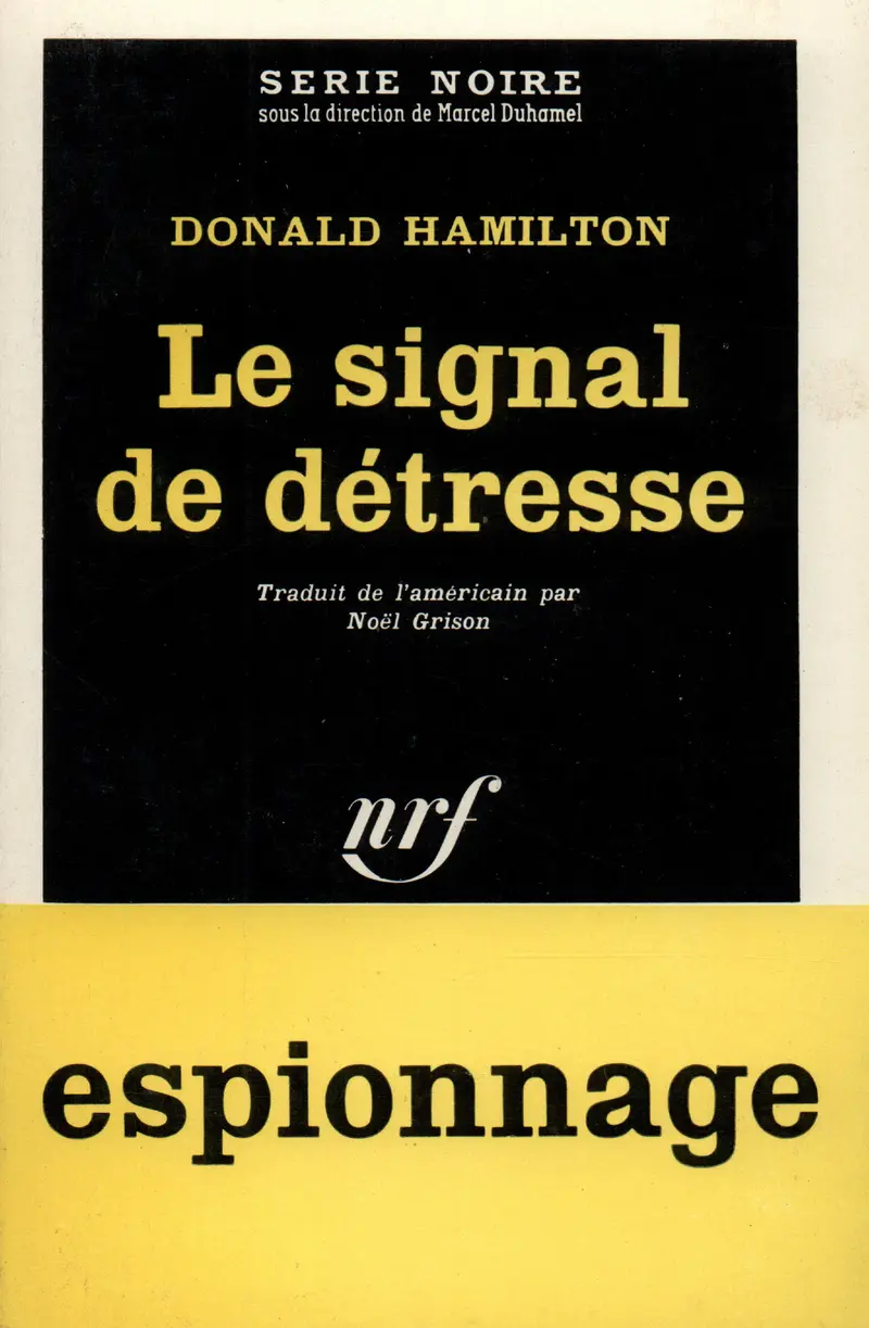 Le signal de détresse - Donald Hamilton
