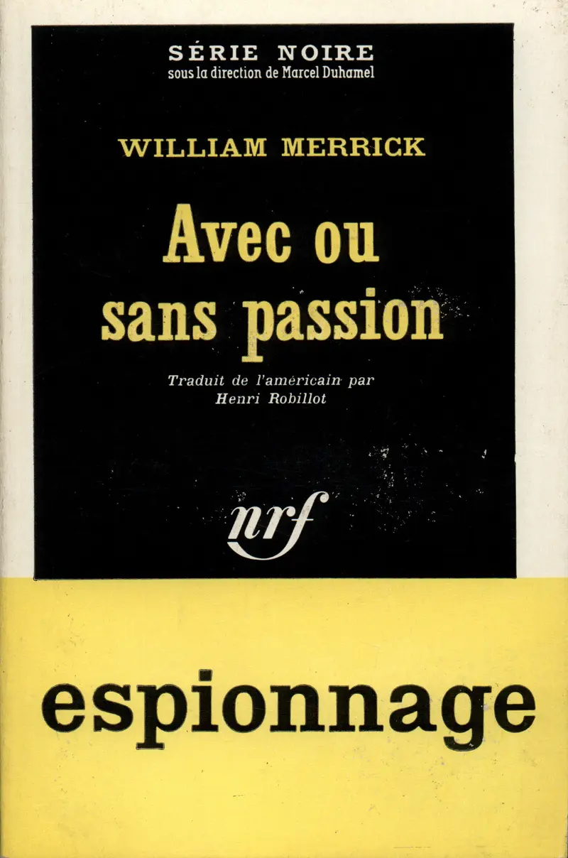 Avec ou sans passion - William Merrick