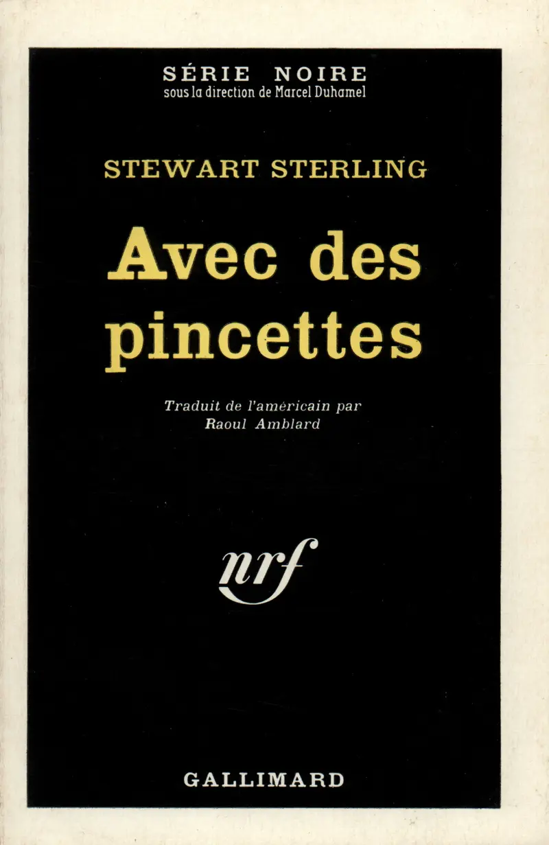 Avec des pincettes - Stewart Sterling