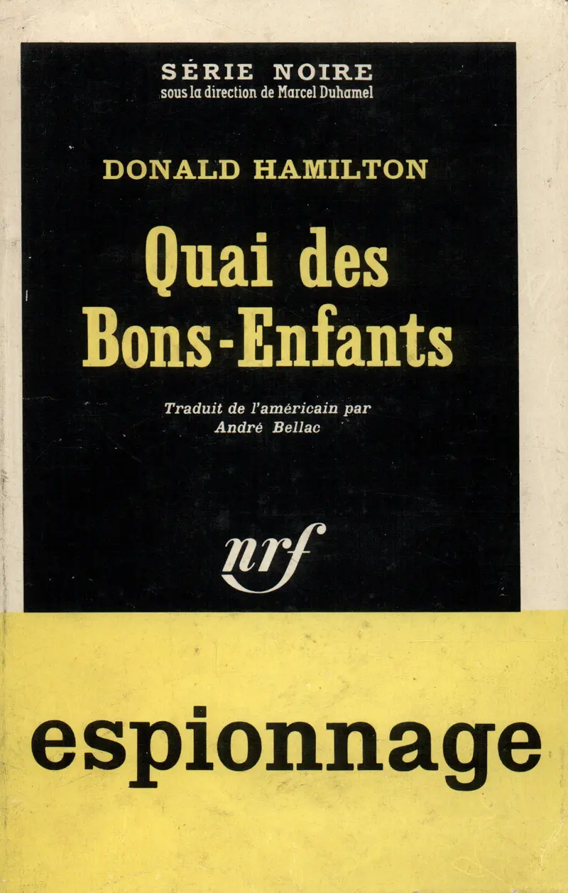Quai des Bons-Enfants - Donald Hamilton