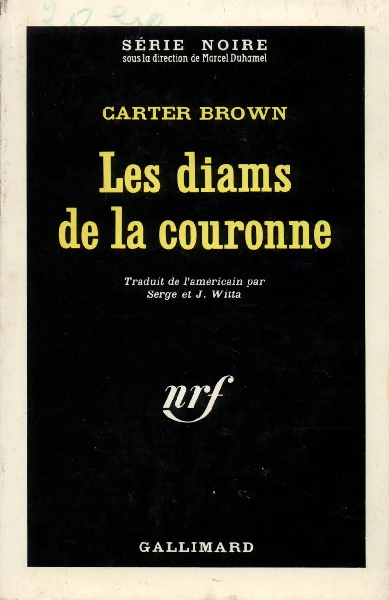 Les diams de la couronne - Carter Brown