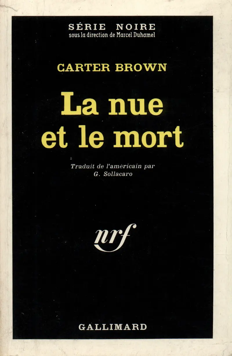 La nue et le mort - Carter Brown