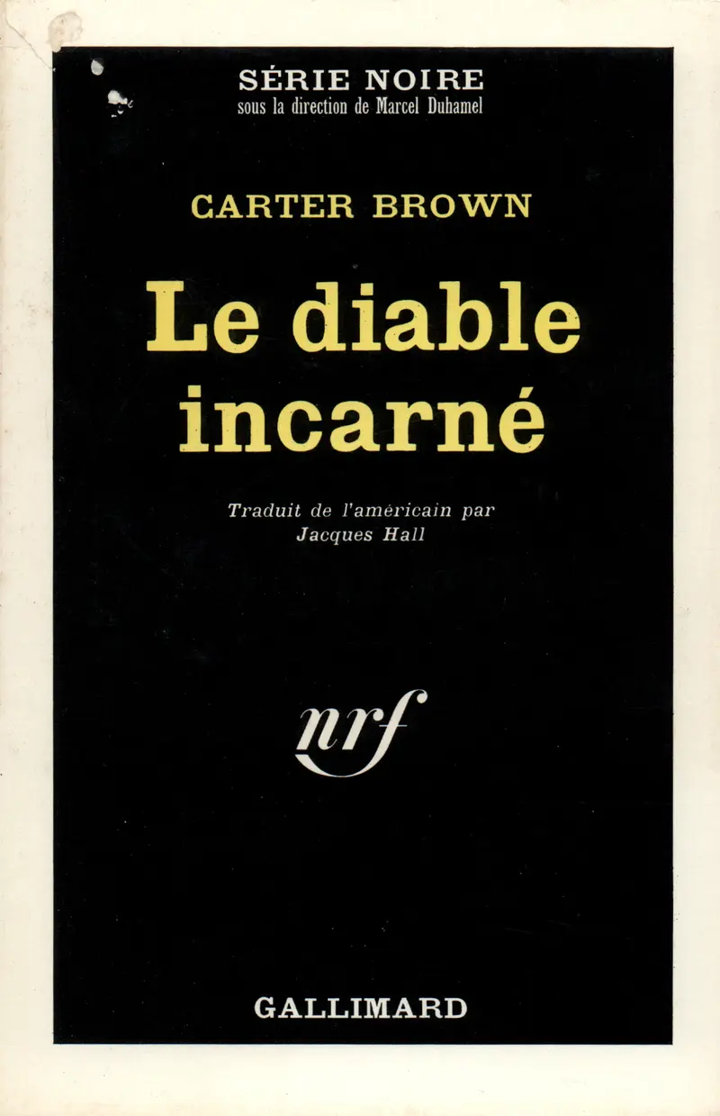 Le diable incarné - Carter Brown