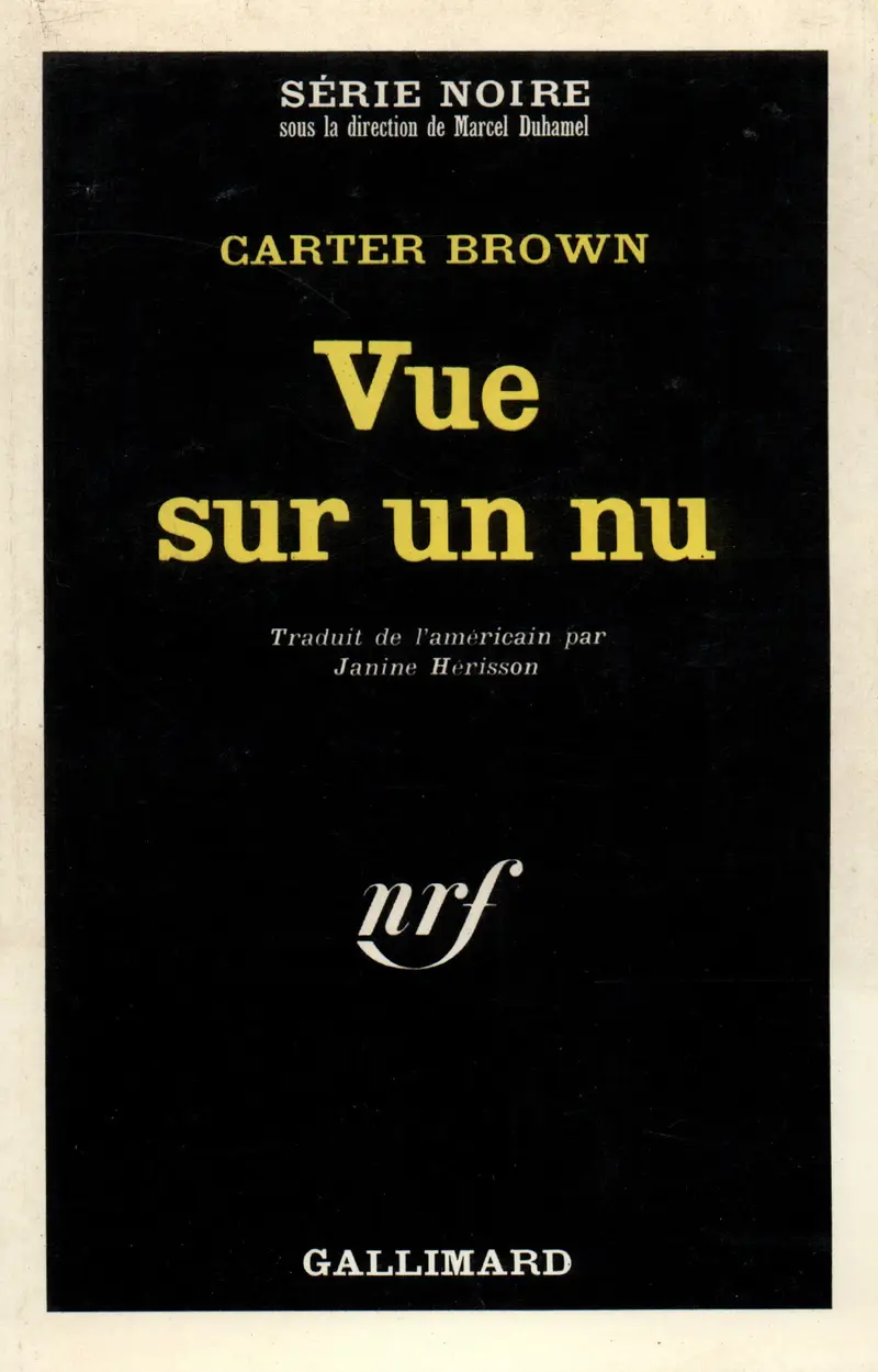 Vue sur un nu - Carter Brown