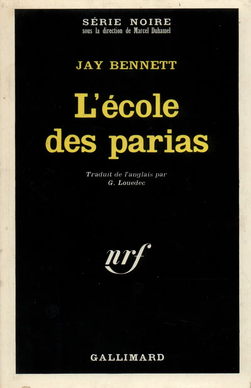 L'école des parias - Jay Bennett