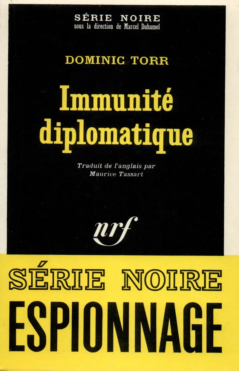 Immunité diplomatique - Dominic Torr