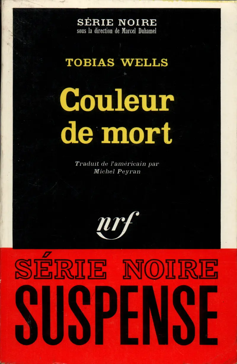Couleur de mort - Tobias Wells