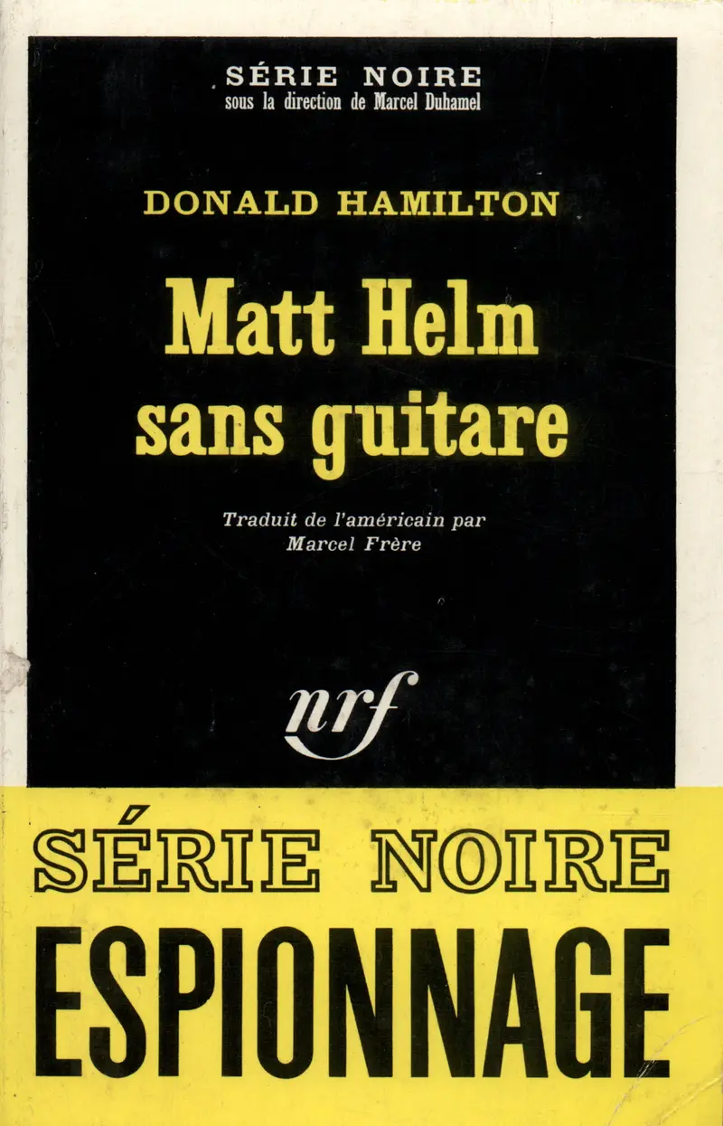 Matt Helm sans guitare - Donald Hamilton
