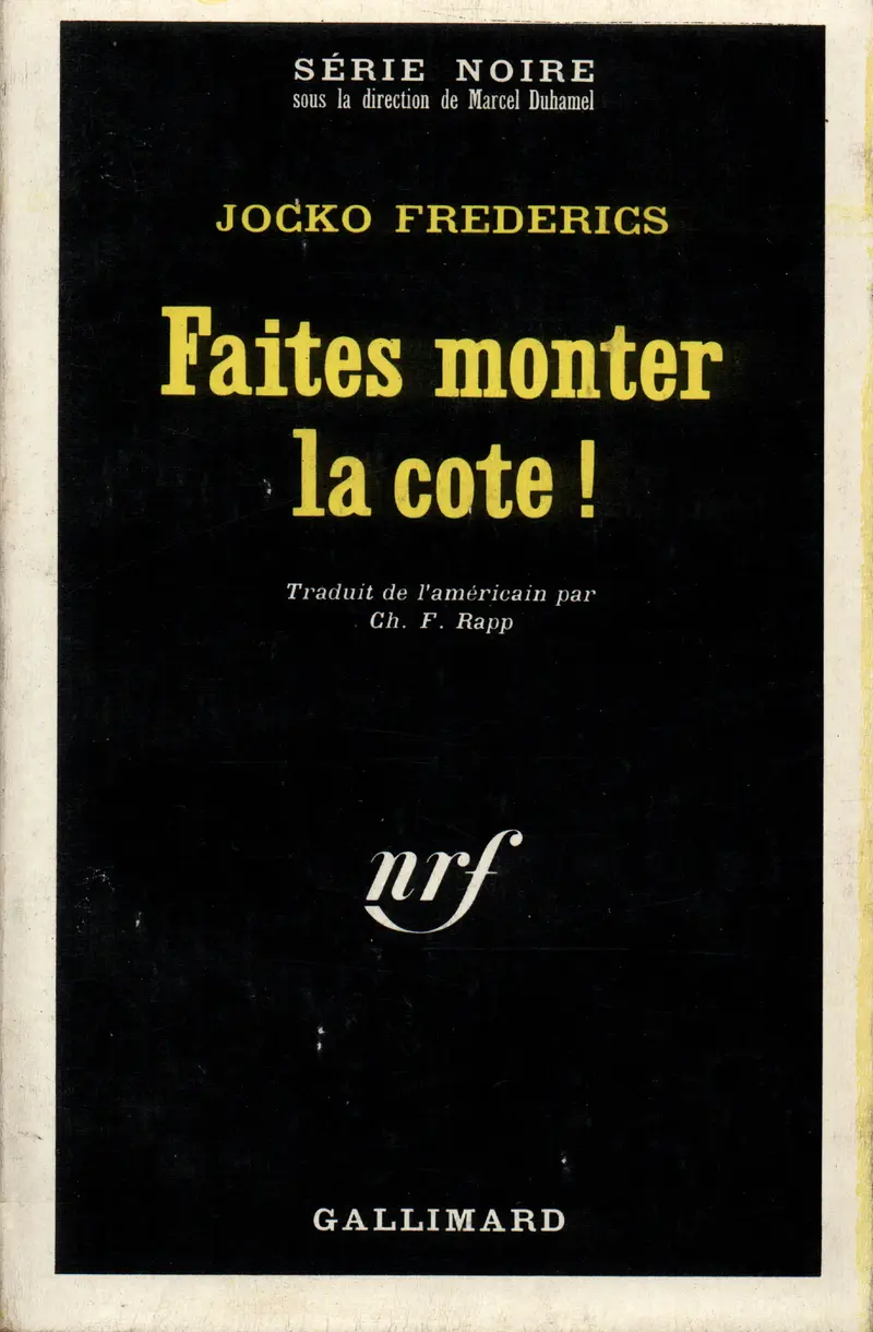 Faites monter la cote! - Jocko Fredericks