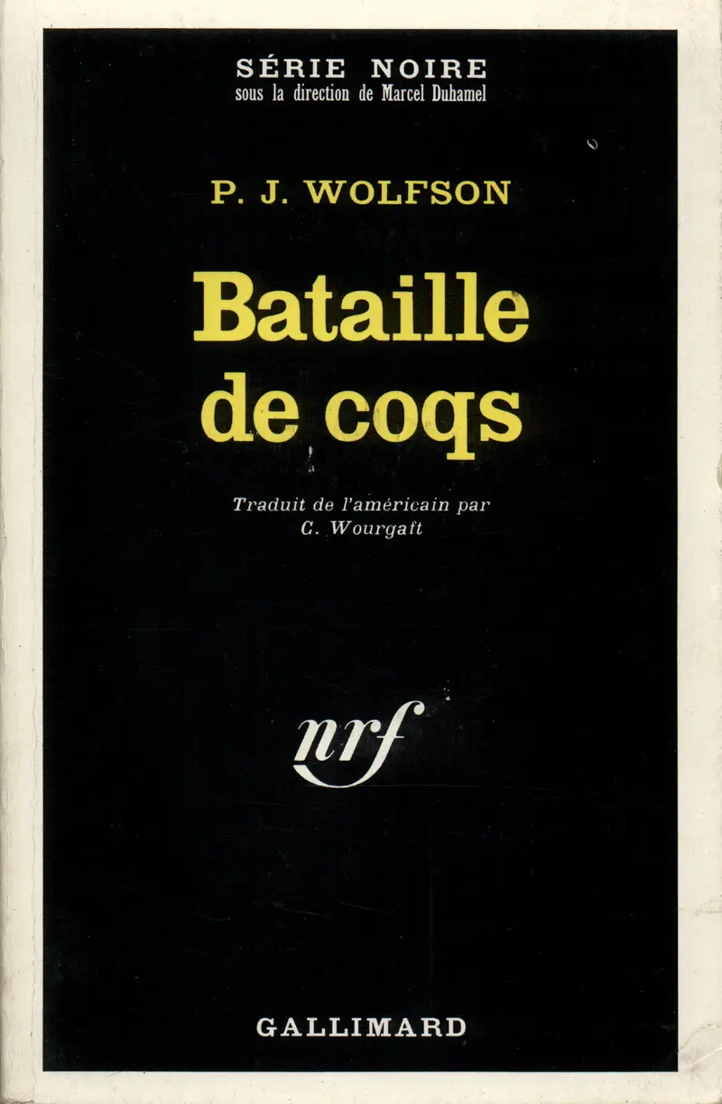 Bataille de coqs - Pincus Jacob Wolfson